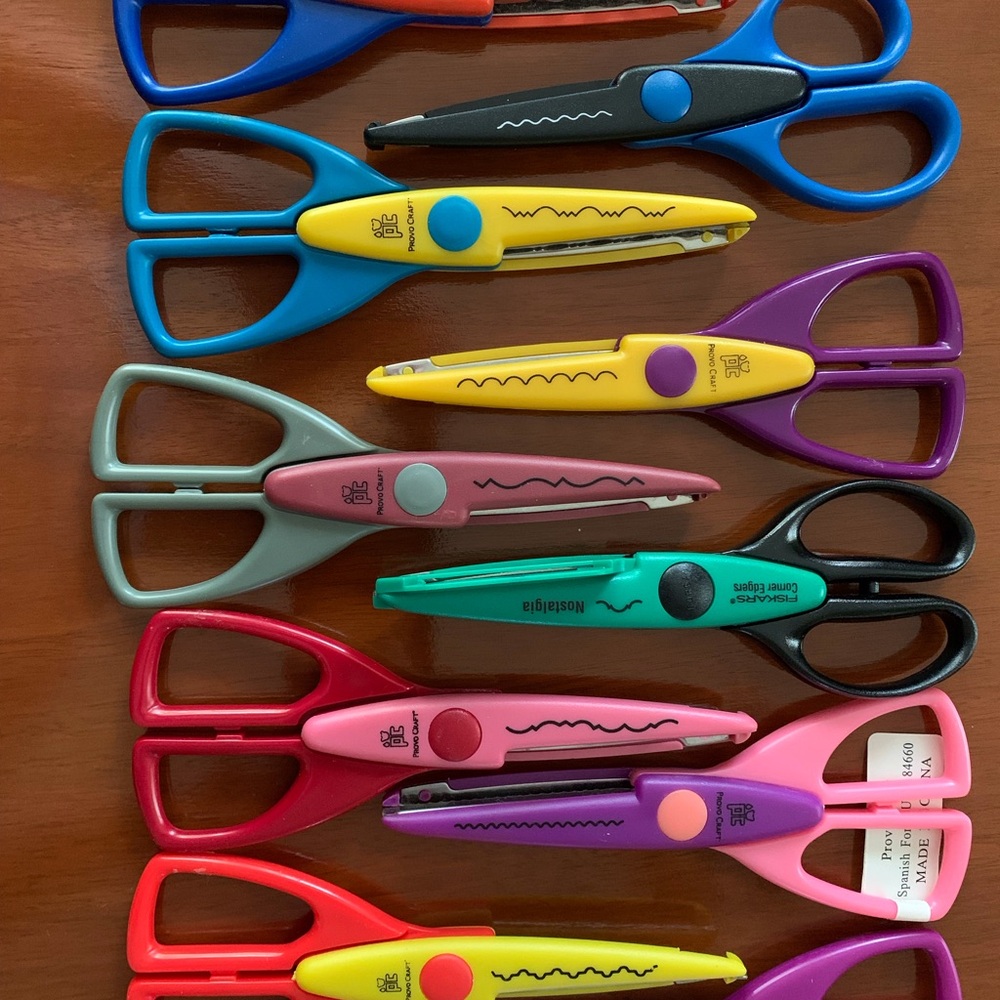 Fiskars, Provo Craft Edging Scissors (10)